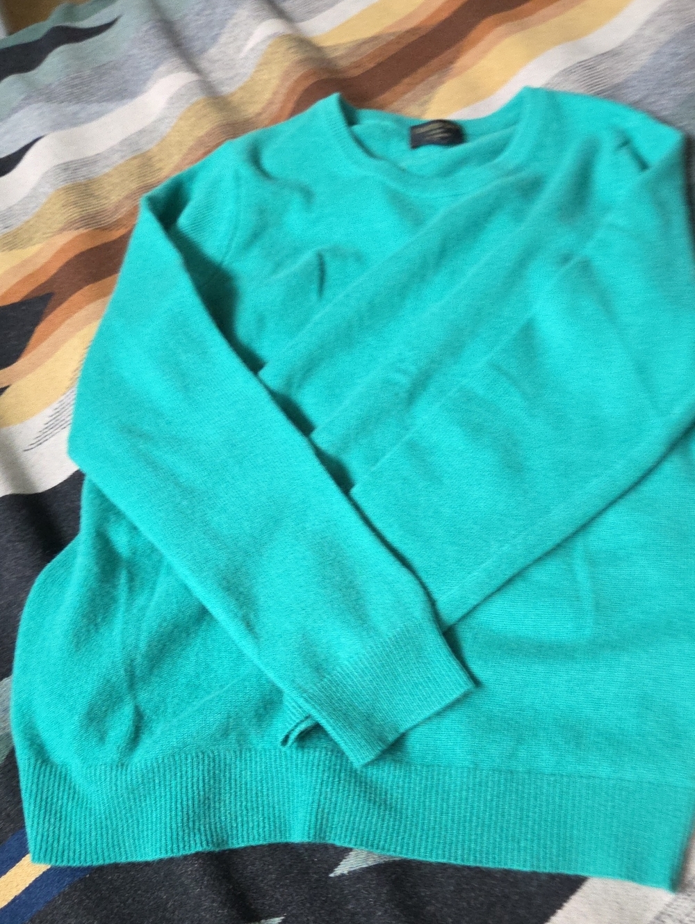 Cashmere Women's Sweater in Teal